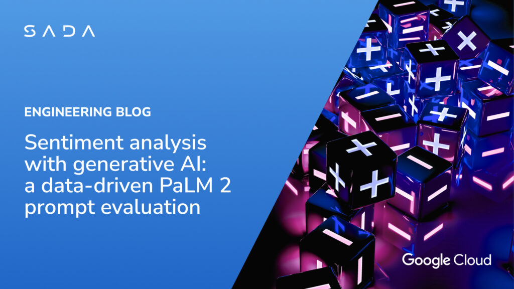 Sentiment analysis with generative AI: a data-driven PaLM 2 prompt evaluation