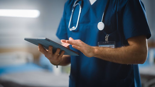 Artificial intelligence, AI in healthcare, AI technology, and machine learning help the healthcare industry with clinical trials, better health outcomes, clinical workflows, medical diagnosis, and better patient outcomes and patient care